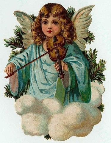 Illustrations vintage (  anges )