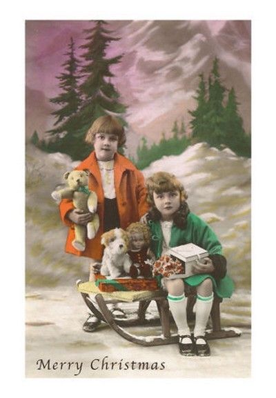 Hiver et Noel cartes postales et images anciennes