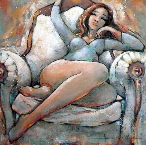 12-Beaux tableaux de Jeanne Saint Cheron