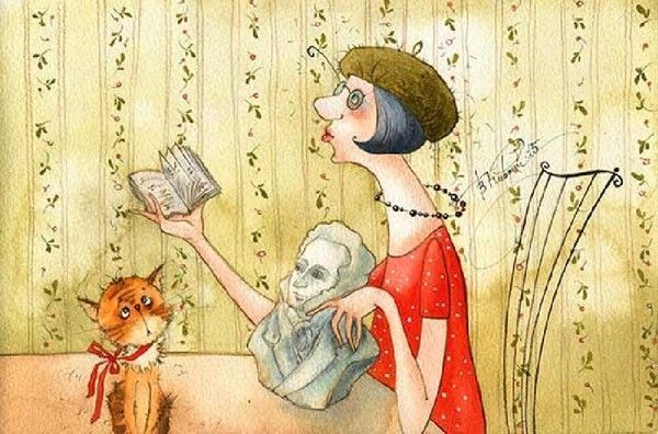 38-Mignonnes illustrations de V.Kirdiy