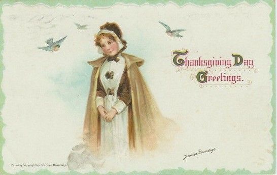 15- Cartes vintage A ( fêtes diverses) :Thanksgiving