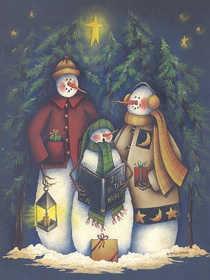 HIVER & NOEL Country & folk art  A