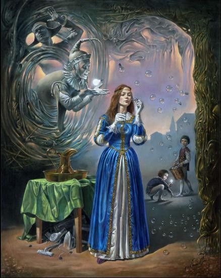 Art surrealiste de Michael Cheval