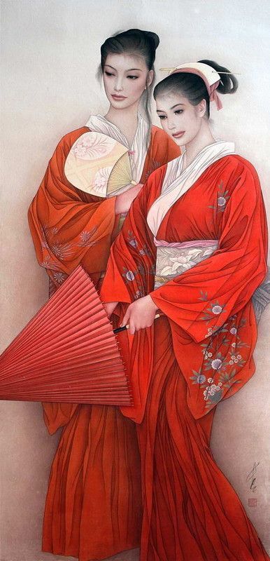 171-Art asiatique divers artistes (F.C.J)