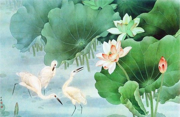 Art asiatique  faune & flore  ( serie 2  )