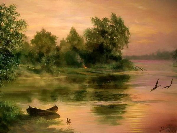 Paysages en peinture   C   (A.M) 