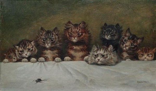 Chats peints    serie C
