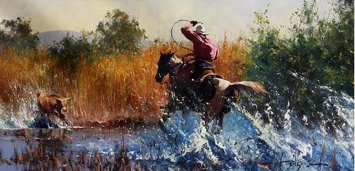 Beaux tableaux de Robert Hagan 