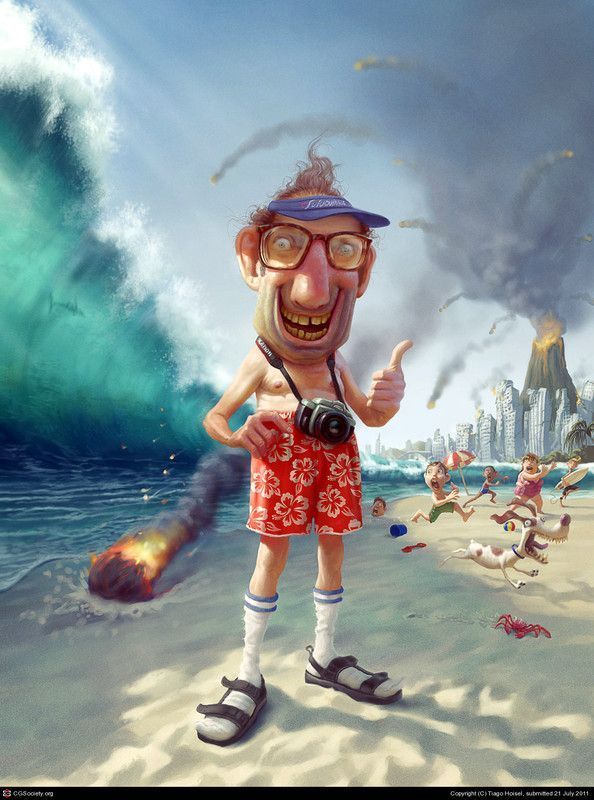 Tableaux art digital divers artistes  2   de  Tiago Hoisel 