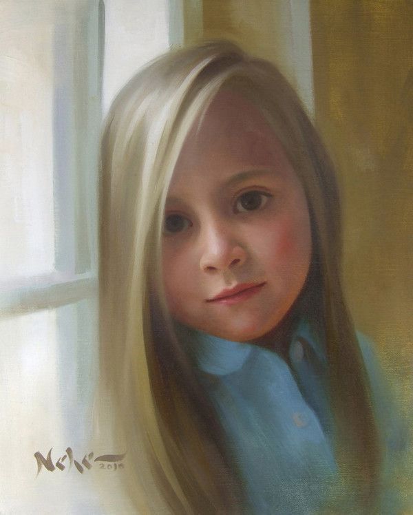 Beaux tableaux de Brian Neher ( enfants )