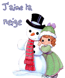 Mes créations gifs animés hiver et Noël