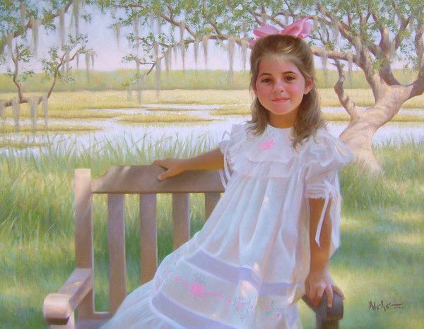 Beaux tableaux de Brian Neher ( enfants )