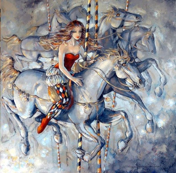 12-Beaux tableaux de Jeanne Saint Cheron