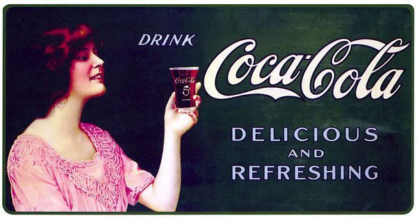 Illustrations vintage Coca-Cola