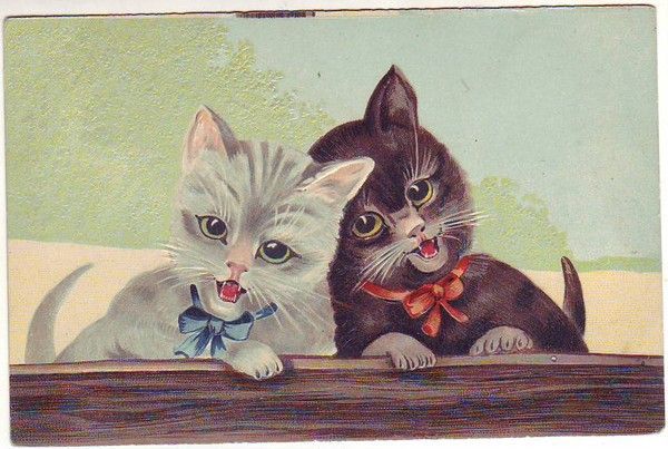 Chats & chiens dans l'art classique