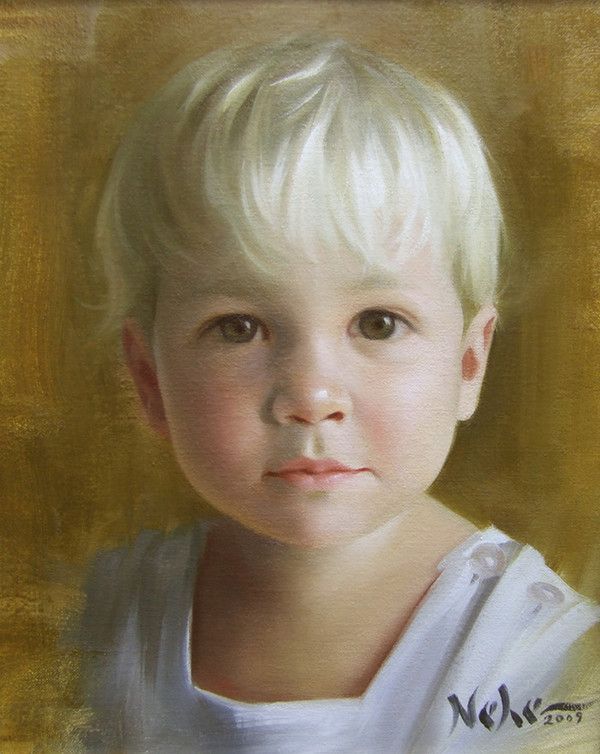 Beaux tableaux de Brian Neher ( enfants )