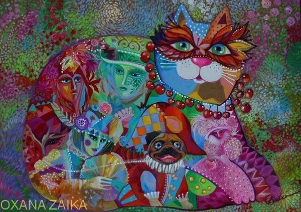 12-Beaux tableaux d Oxana Zaika