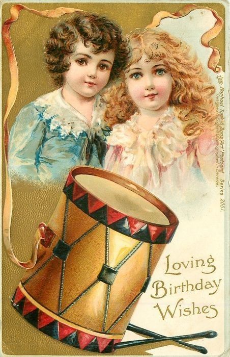 151-Cartes vintages B ( anniversaires )