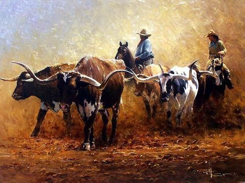 Beaux tableaux de Robert Hagan 