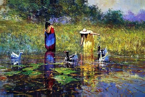 Beaux tableaux de Robert Hagan 