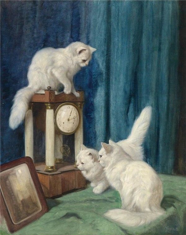 14-chats et chiens dans l'art classique