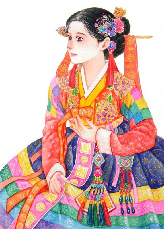 35-Illustrations artistes Coreens  ( 