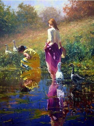 Beaux tableaux de Robert Hagan 