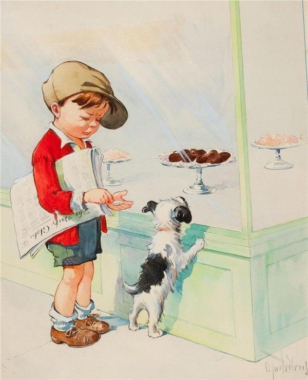 15-illustrations vintages enfants