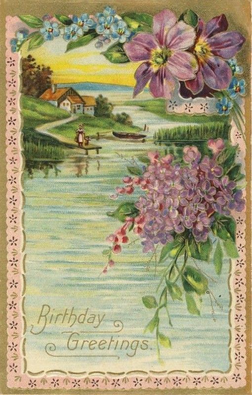151-Cartes vintage B ( fêtes diverses)
