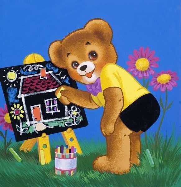 Mignonnes illustrations Teddy Bear 