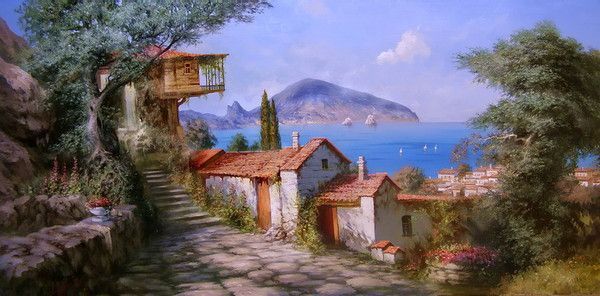 Paysages en peinture   C   (A.M) 