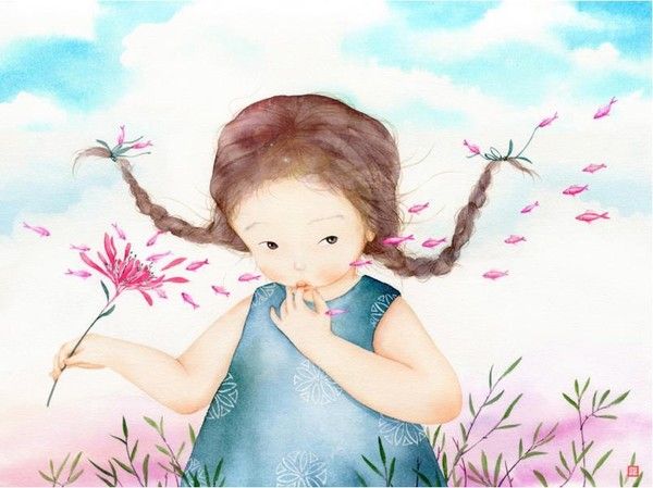 35-Illustrations artistes coreens  4 ( M.S)