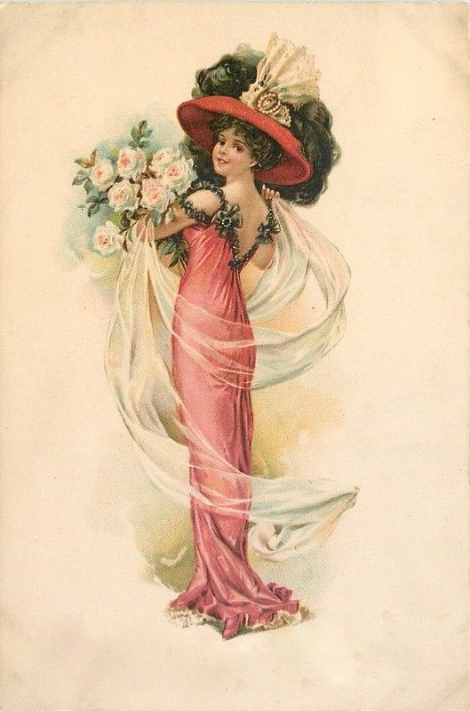 15-illustrations vintage de femmes