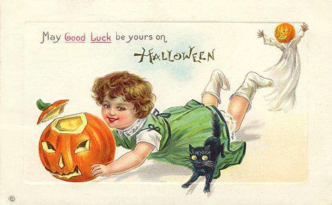 Halloween ( cartes vintage )  