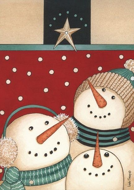 Hiver & Noel  country & folk art B