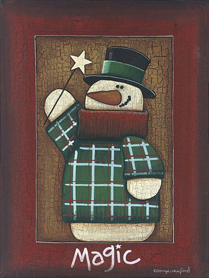 HIVER et NOEL : country & folk art serie B  (T.C)