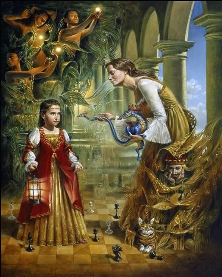 Art surrealiste de Michael Cheval