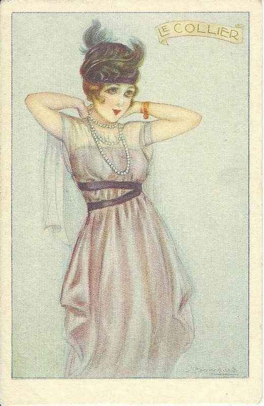 15-illustrations vintage de femmes