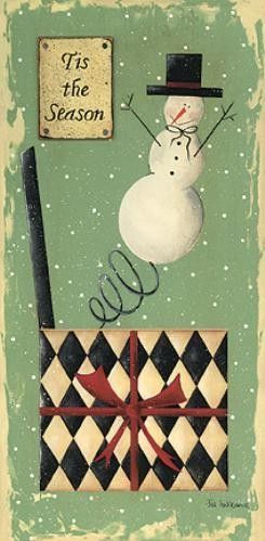 HIVER & NOEL country & folk art serie C