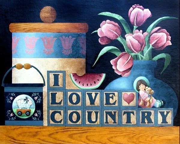Country & folk art  serie D    ( J.T)