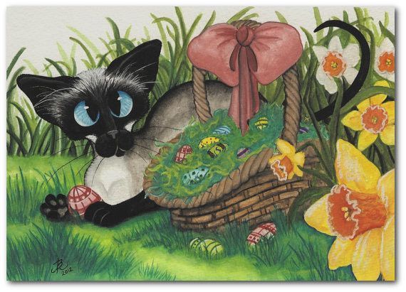 14-Chats & mignons tableaux de A.Bihrle