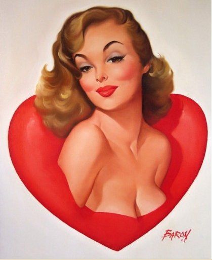 Pin up contemporaines