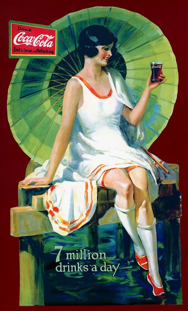 7 million drinks a day. Coca-Cola. 7 million drinks a day. Coca-Cola.