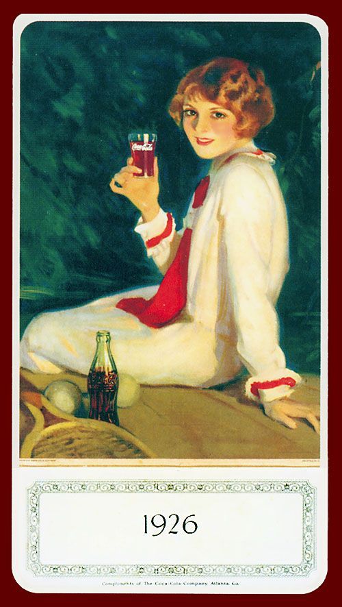 Coca-Cola. 1926. Coca-Cola. 1926.
