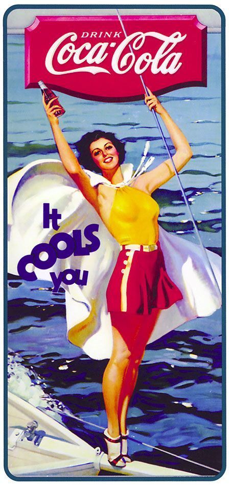 Drink Coca-Cola. It Cools you. Drink Coca-Cola. It Cools you.